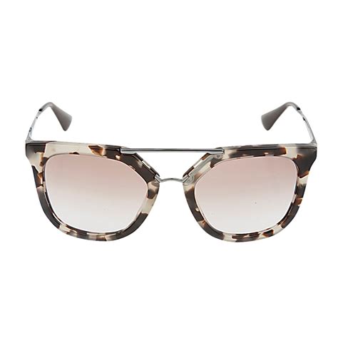 Authentic PRADA Sunglasses Spr 13qs Uao/1l0 Spotted Opal .